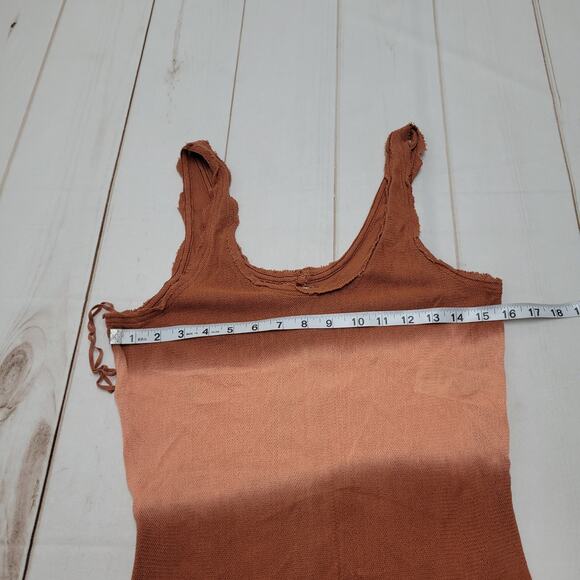 We the Free People Joni stripe maxi tank top sheer - Picture 5 of 11